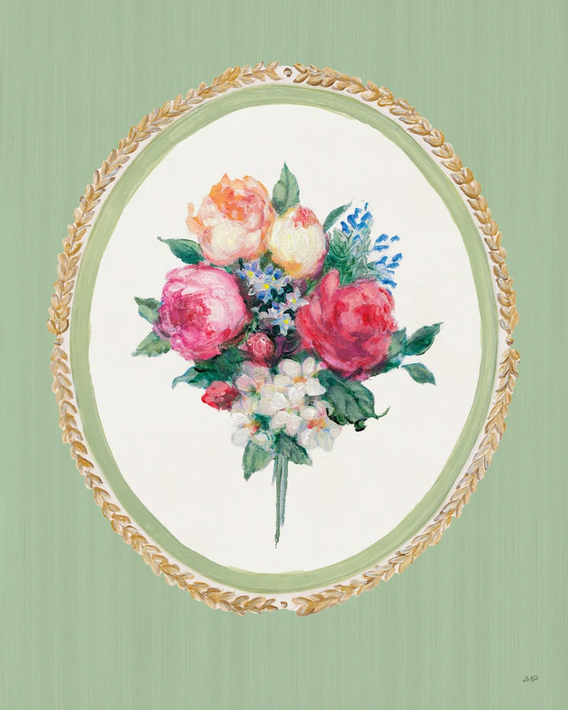 Floral Cameo I by Julia Purinton