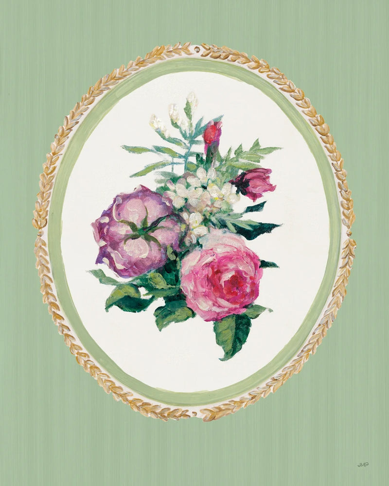 Floral Cameo III by Julia Purinton