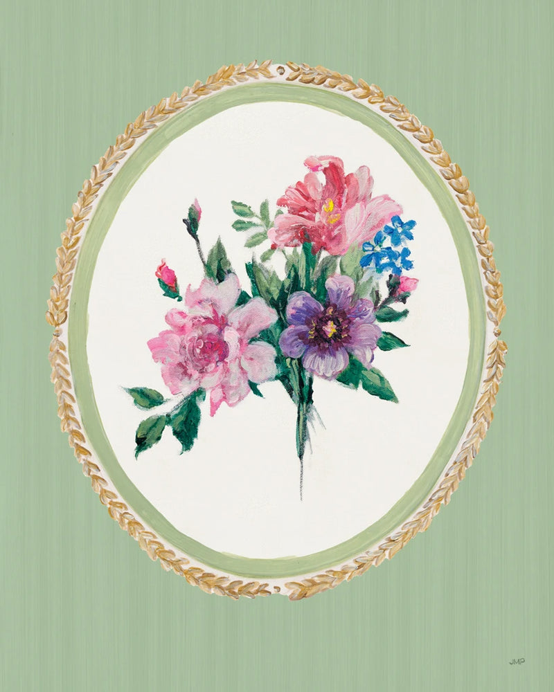 Floral Cameo V by Julia Purinton