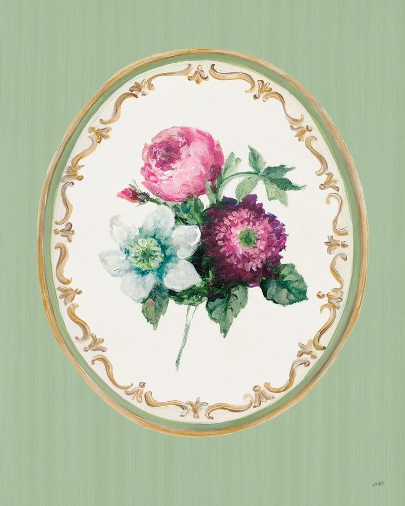 Floral Cameo VI by Julia Purinton