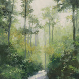 Forest Contemplation by Julia Purinton. SKU 96713a. Archival Giclee Fine art print for wall decor.