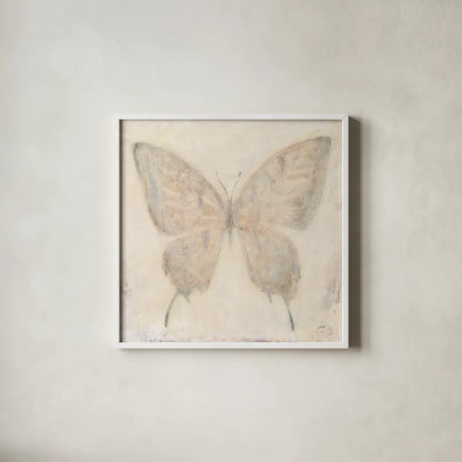 Fragility I by Julia Purinton. Shown in a crisp white glass frame for a clean and minimalist style. Available as an archival giclee rolled canvas, fine art paper, or poster print. SKU 67932a.