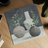 Fresh Vessels I by Julia Purinton. Shown as a detailed flat fine art print, highlighting archival giclee quality. Available as an archival giclee rolled canvas, fine art paper, or poster print. SKU 86294a.