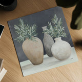 Fresh Vessels II by Julia Purinton. Shown as a detailed flat fine art print, highlighting archival giclee quality. Available as an archival giclee rolled canvas, fine art paper, or poster print. SKU 86295a.