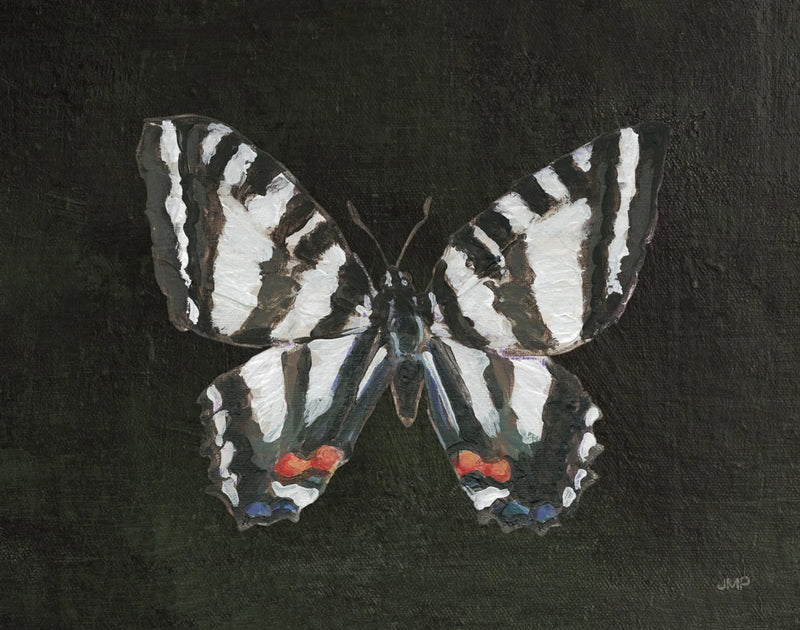 Garden Beauties II Black by Julia Purinton