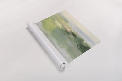 Gentle World by Julia Purinton. shown as a rolled paper print. Available as archival giclee rolled canvas, fine art paper, or poster print. SKU 68558i.