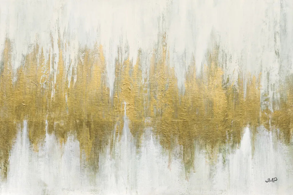 Glimmer I Brushed Gold Crop by Julia Purinton. SKU 84849i. Archival Giclee Fine art print for wall decor.
