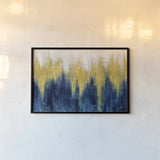Glimmer II Crop by Julia Purinton. shown as a paper print in a black flame. Available as a archival giclee rolled canvas, fine art paper, or poster print. SKU 84214i.