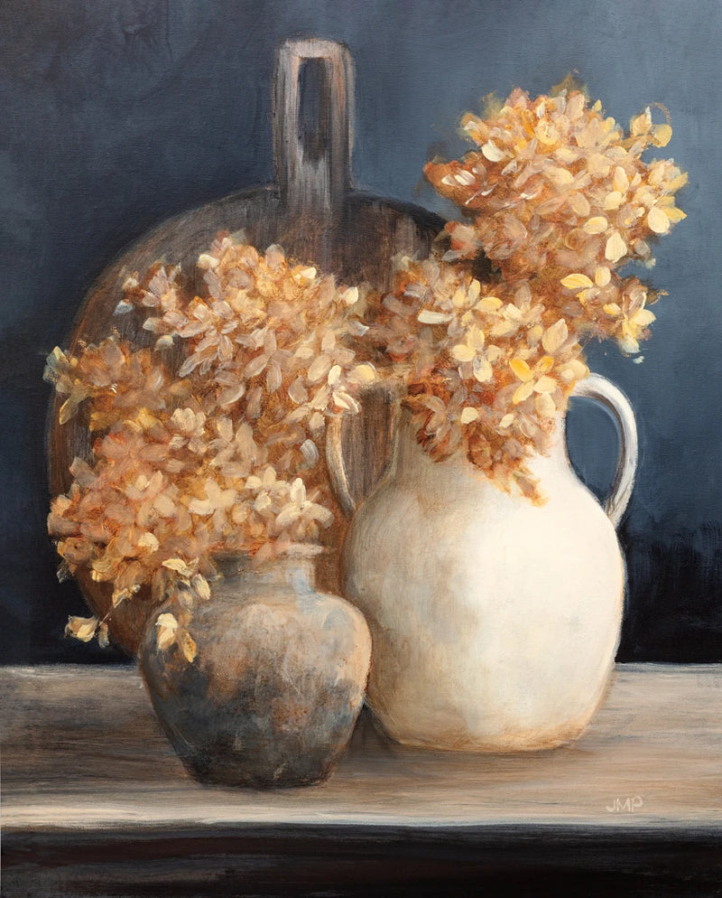 Golden Hydrangeas I by Julia Purinton