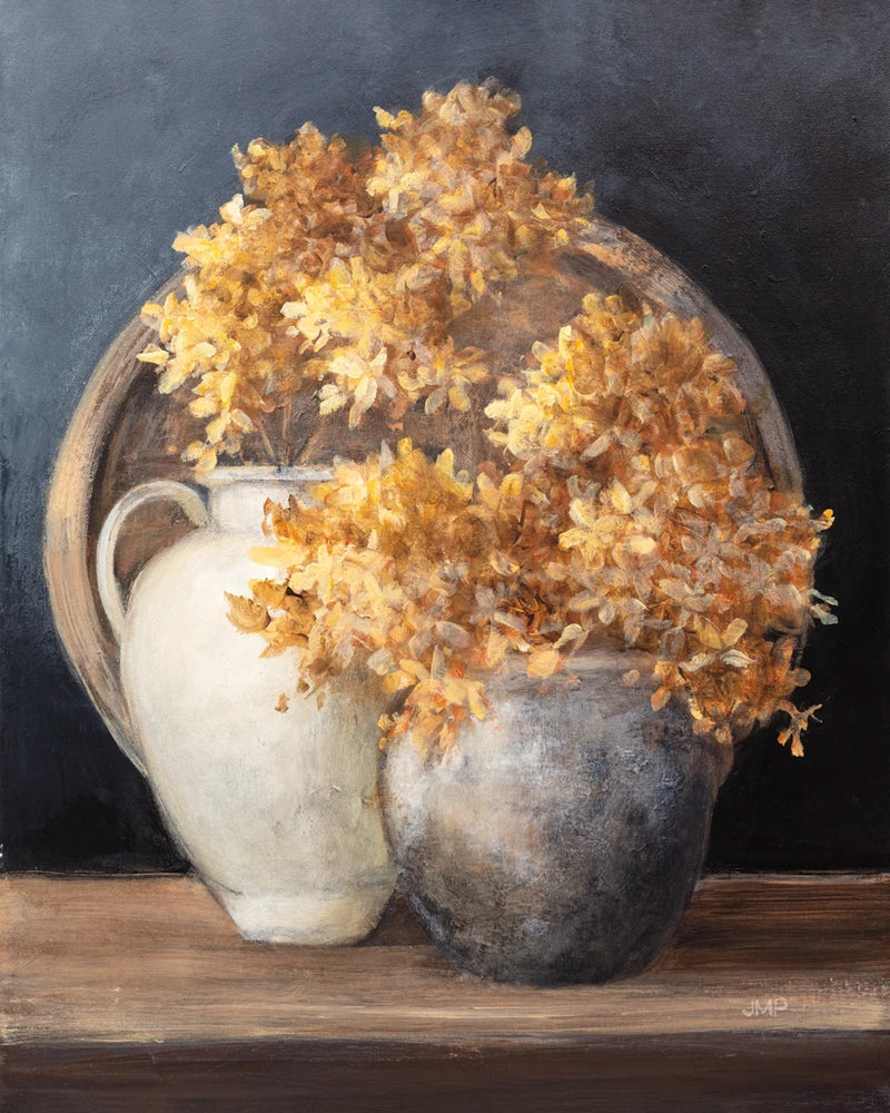 Golden Hydrangeas II by Julia Purinton