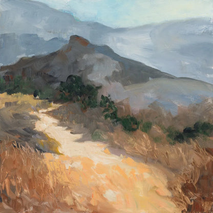 Golden Trail by Julia Purinton. SKU 95728a. Archival Giclee Fine art print for wall decor.