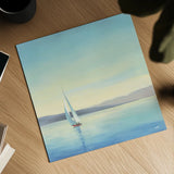 Heading Home by Julia Purinton. Shown as a detailed flat fine art print, highlighting archival giclee quality. Available as an archival giclee rolled canvas, fine art paper, or poster print. SKU 17798a.