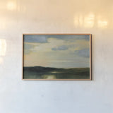 Heavenly by Julia Purinton. shown as a paper print in a natural frame. Available as a archival giclee rolled canvas, fine art paper, or poster print. SKU 102430i.