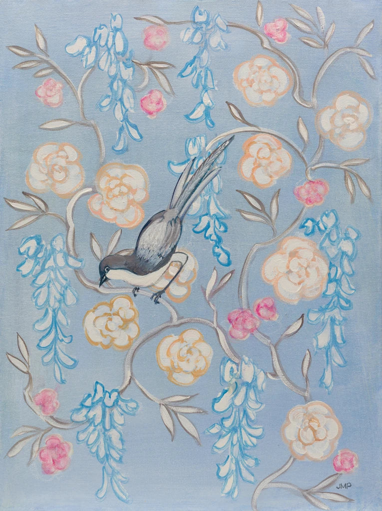 Heirloom Chinoiserie Bird II by Julia Purinton