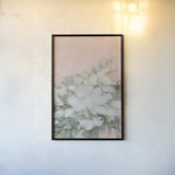 Her Garden I by Julia Purinton. shown as a paper print in a black flame. Available as a archival giclee rolled canvas, fine art paper, or poster print. SKU 103237h.