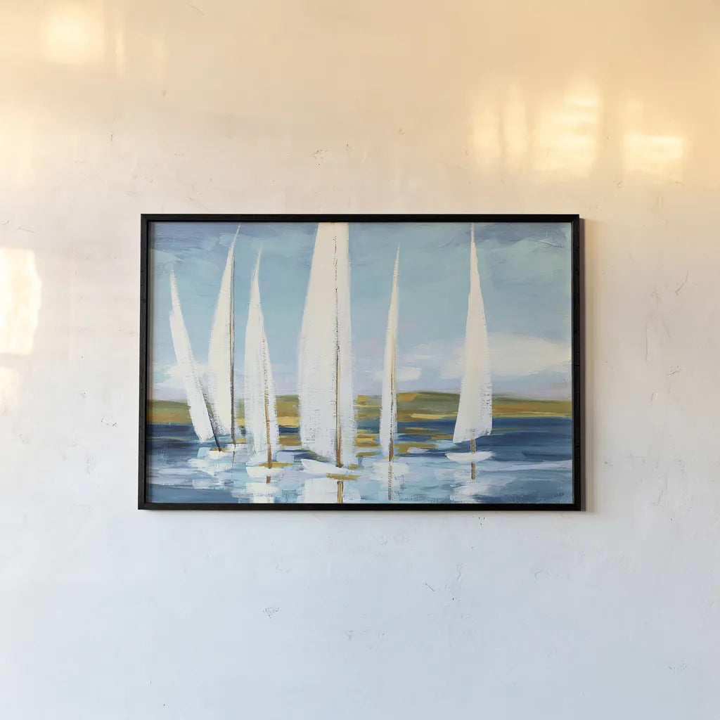 Horizon by Julia Purinton. shown as a paper print in a black flame. Available as a archival giclee rolled canvas, fine art paper, or poster print. SKU 17657i.