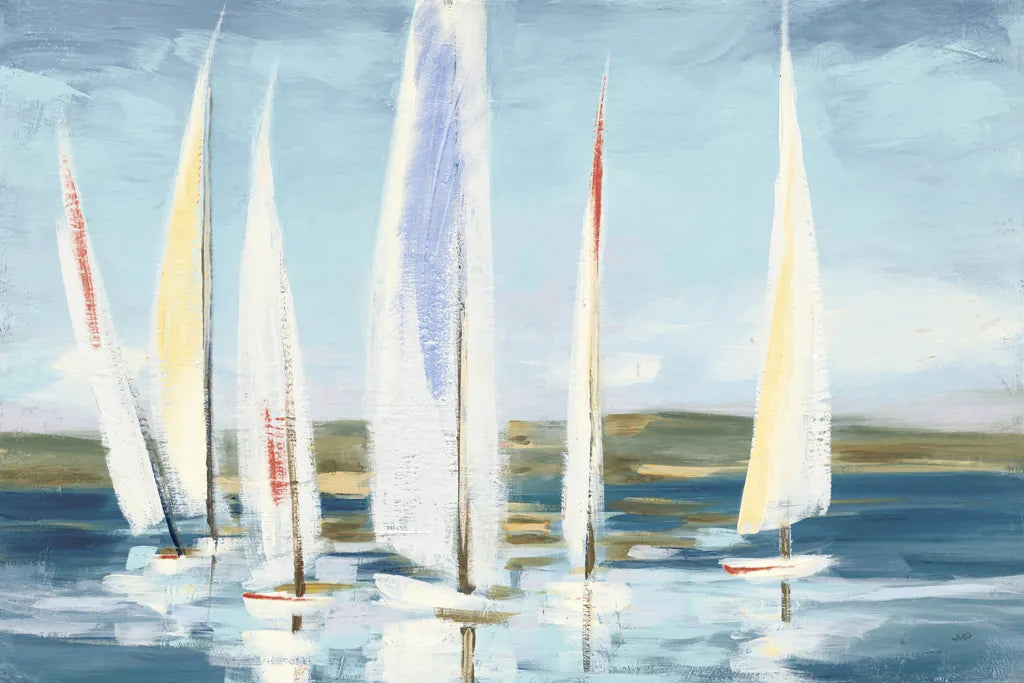 Horizon Blue by Julia Purinton. SKU 50177i. Archival Giclee Fine art print for wall decor.