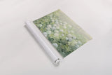 Hydrangea Lane Crop by Julia Purinton. shown as a rolled paper print. Available as archival giclee rolled canvas, fine art paper, or poster print. SKU 39363i.