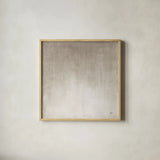 Into the Blue II Neutral by Julia Purinton. Shown in a natural wood glass frame for a timeless modern aesthetic. Available as an archival giclee rolled canvas, fine art paper, or poster print. SKU 81060a.