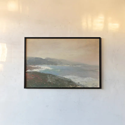 Lands End Crop by Julia Purinton. shown as a paper print in a black flame. Available as a archival giclee rolled canvas, fine art paper, or poster print. SKU 27599i.