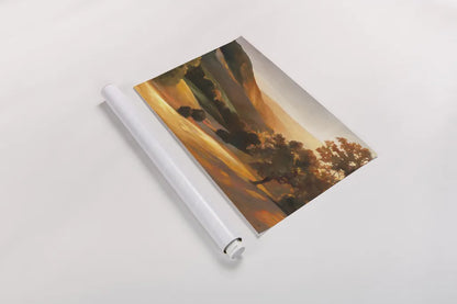 Lonesome Valley by Julia Purinton. shown as a rolled paper print. Available as archival giclee rolled canvas, fine art paper, or poster print. SKU 5890i.