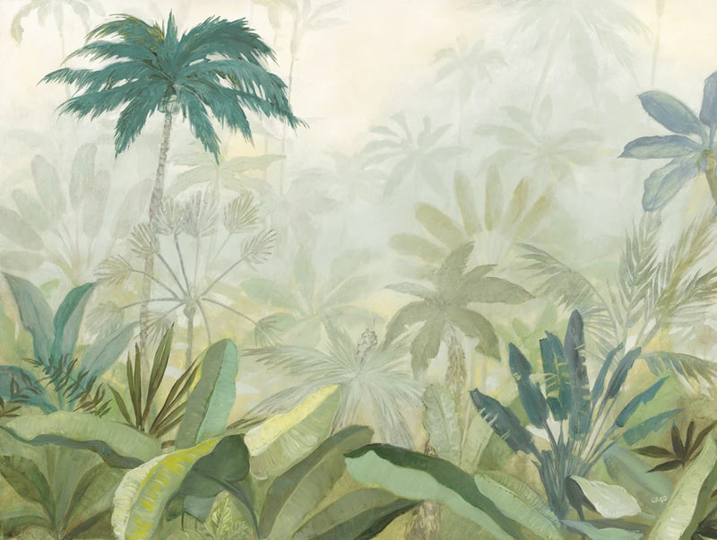 Lush Tropics Blue by Julia Purinton