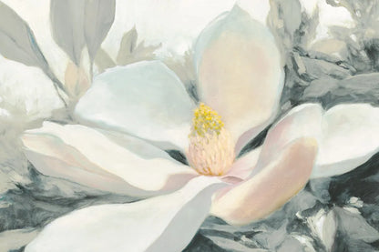 Majestic Magnolia Green Gray Crop by Julia Purinton. SKU 37137i. Archival Giclee Fine art print for wall decor.