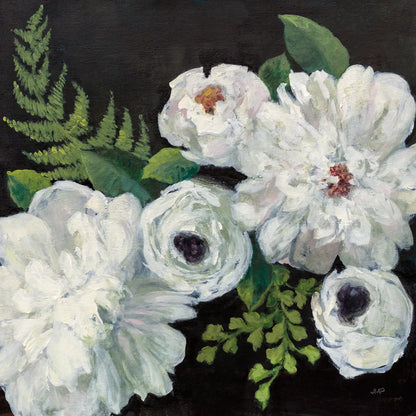 Midnight Bouquet I by Julia Purinton. SKU 83842a. Archival Giclee Fine art print for wall decor.