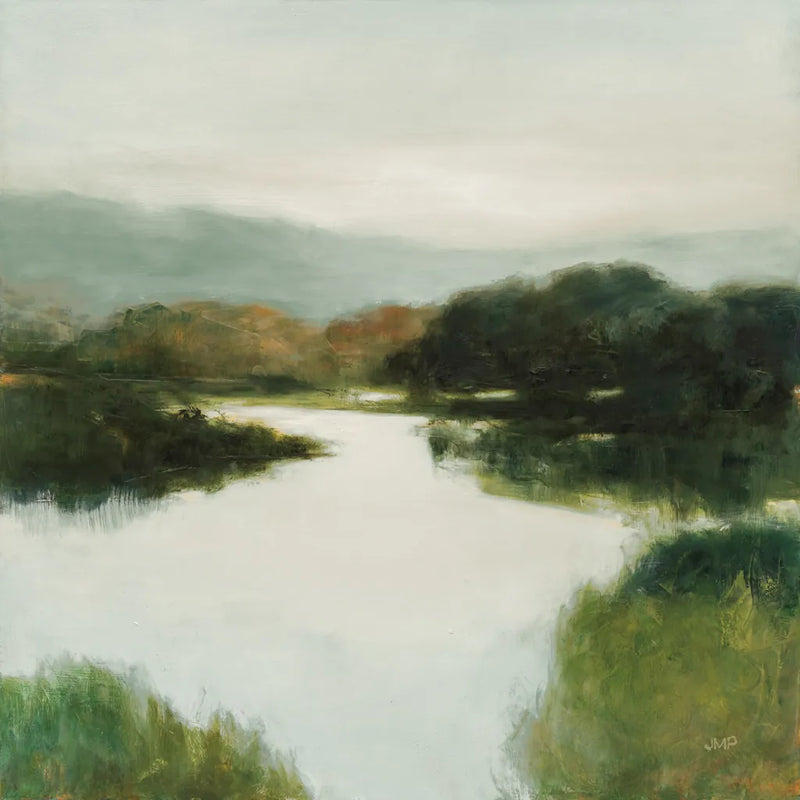 Mirror Lake Neutral by Julia Purinton. SKU 87112a. Archival Giclee Fine art print for wall decor.
