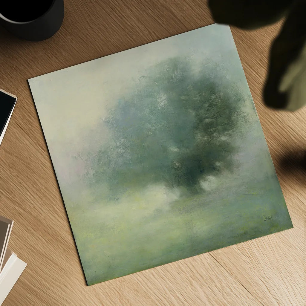 Morning Haze by Julia Purinton. Shown as a detailed flat fine art print, highlighting archival giclee quality. Available as an archival giclee rolled canvas, fine art paper, or poster print. SKU 62757a.