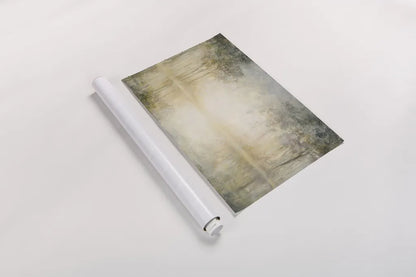 Morning Mist by Julia Purinton. shown as a rolled paper print. Available as archival giclee rolled canvas, fine art paper, or poster print. SKU 27597i.