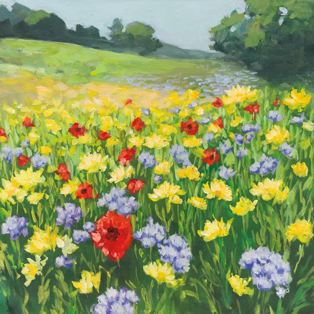 My Meadow by Julia Purinton. SKU 95722a. Archival Giclee Fine art print for wall decor.