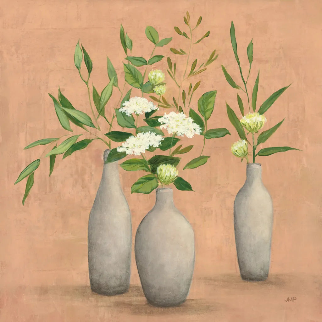 Natural Bouquet I by Julia Purinton. SKU 52738a. Archival Giclee Fine art print for wall decor.
