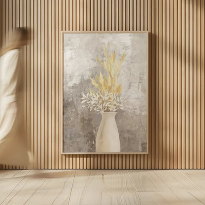 Natural Vessels I by Julia Purinton. shown as over sized large wall art. Available as an archival giclee rolled canvas, fine art paper, or poster print. SKU 76352h.