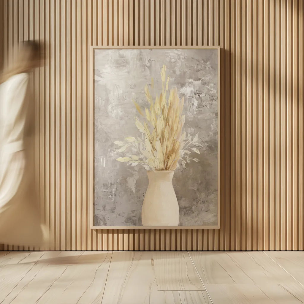 Natural Vessels II by Julia Purinton. shown as over sized large wall art. Available as an archival giclee rolled canvas, fine art paper, or poster print. SKU 76353h.