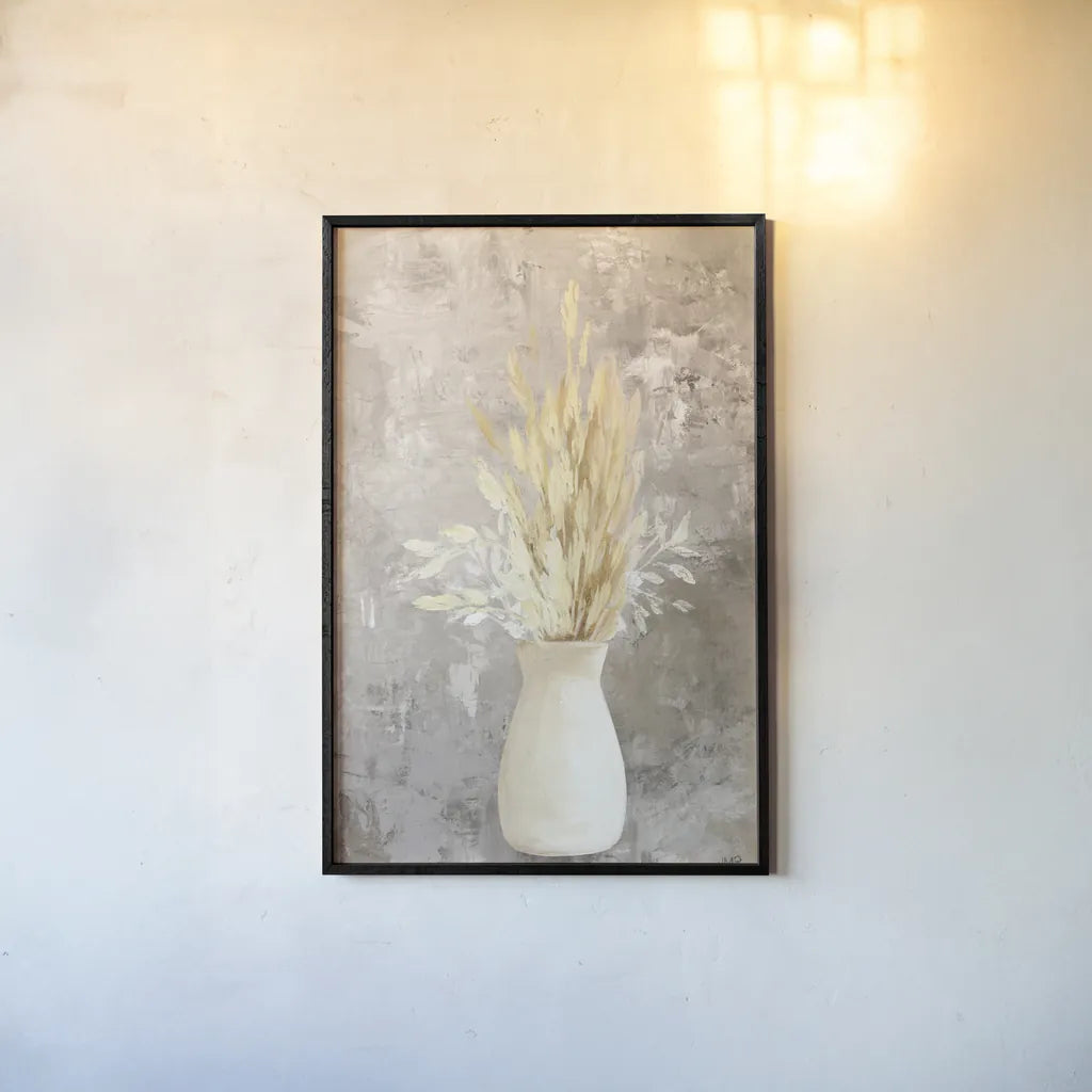 Natural Vessels II by Julia Purinton. shown as a paper print in a black flame. Available as a archival giclee rolled canvas, fine art paper, or poster print. SKU 76353h.