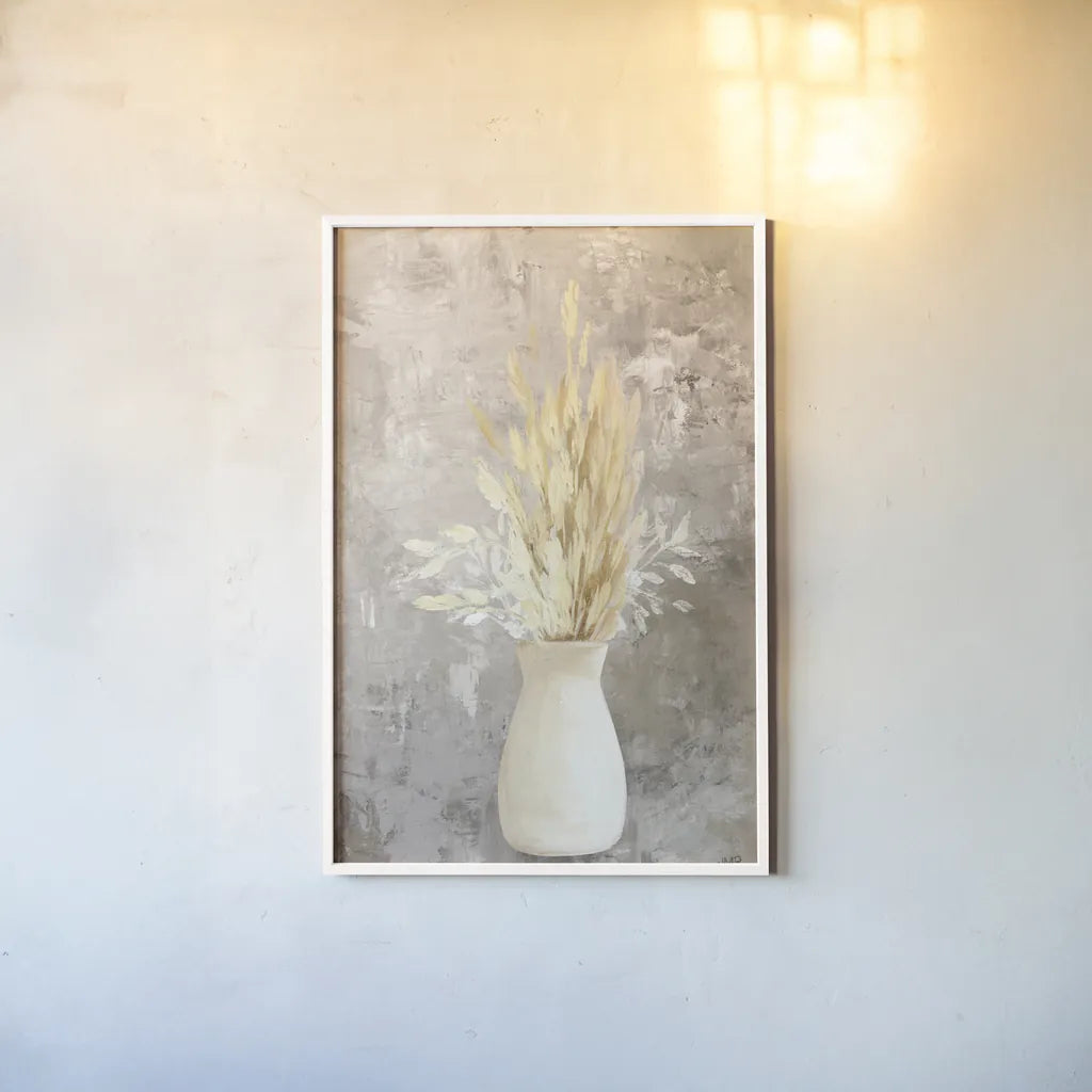 Natural Vessels II by Julia Purinton. shown as a paper print in a white frame. Available as a archival giclee rolled canvas, fine art paper, or poster print. SKU 76353h.