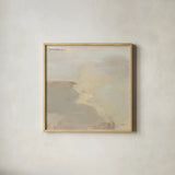 Near and Far Crop by Julia Purinton. Shown in a natural wood glass frame for a timeless modern aesthetic. Available as an archival giclee rolled canvas, fine art paper, or poster print. SKU 78209a.