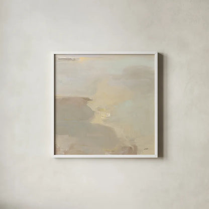 Near and Far Crop by Julia Purinton. Shown in a crisp white glass frame for a clean and minimalist style. Available as an archival giclee rolled canvas, fine art paper, or poster print. SKU 78209a.