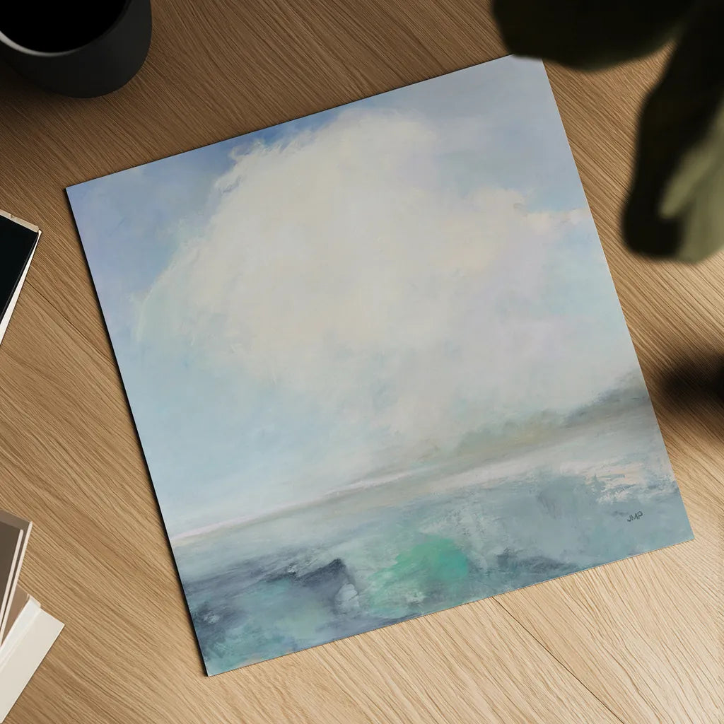 Near the Point by Julia Purinton. Shown as a detailed flat fine art print, highlighting archival giclee quality. Available as an archival giclee rolled canvas, fine art paper, or poster print. SKU 73245a.