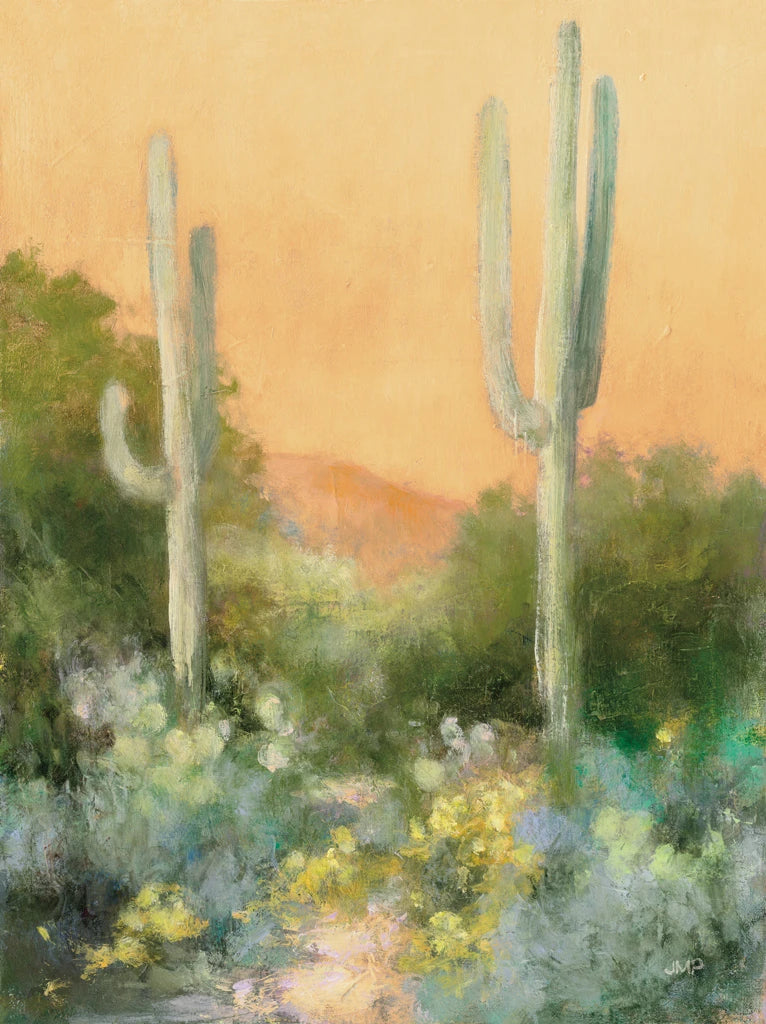 Orange Sunrise Desert I by Julia Purinton