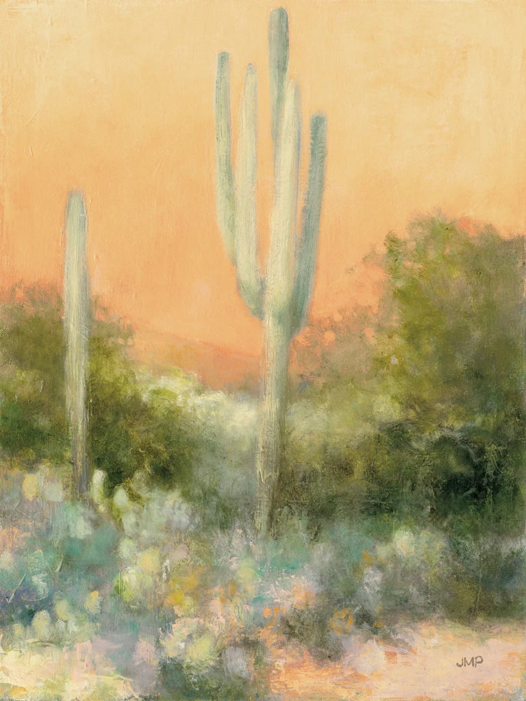 Orange Sunrise Desert II by Julia Purinton