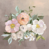 Pale Floral Spray II by Julia Purinton. SKU 65159a. Archival Giclee Fine art print for wall decor.