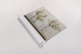 Pampas and Eucalyptus Bouquet by Julia Purinton. shown as a rolled paper print. Available as archival giclee rolled canvas, fine art paper, or poster print. SKU 86028i.