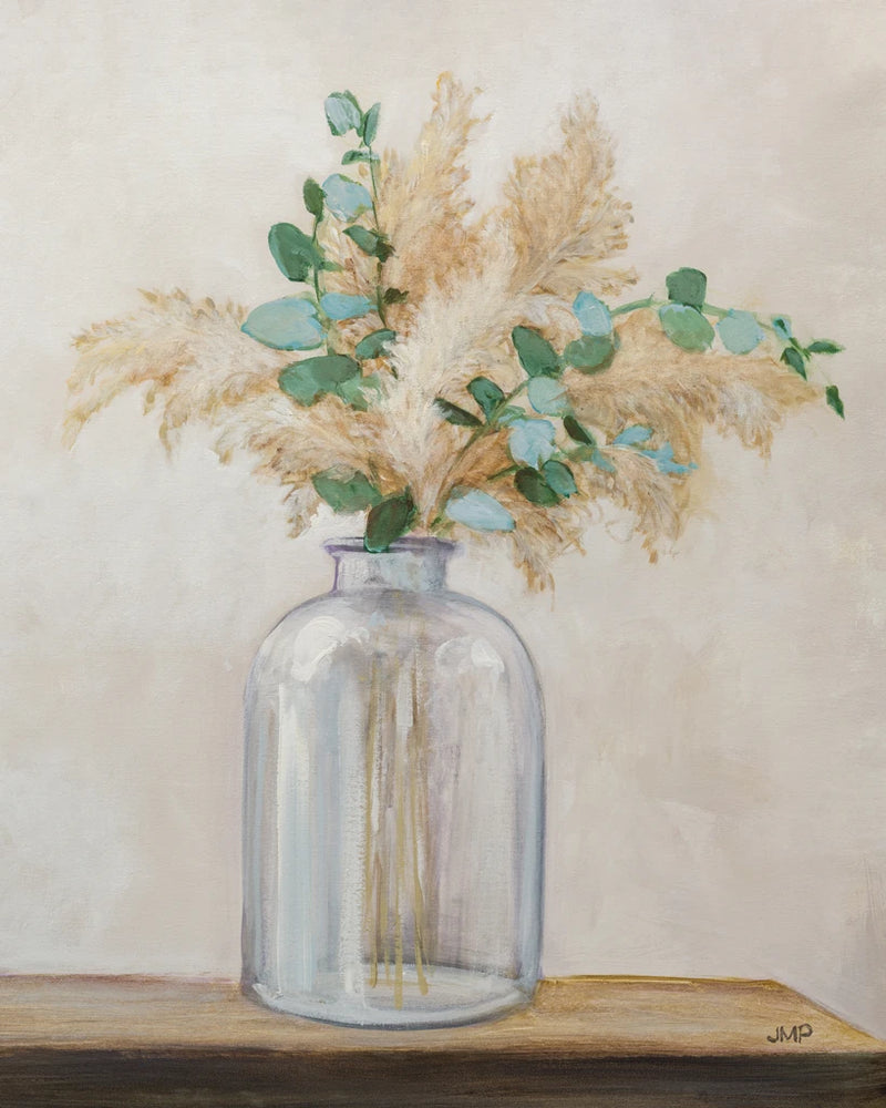 Pampas and Eucalyptus Bouquet by Julia Purinton