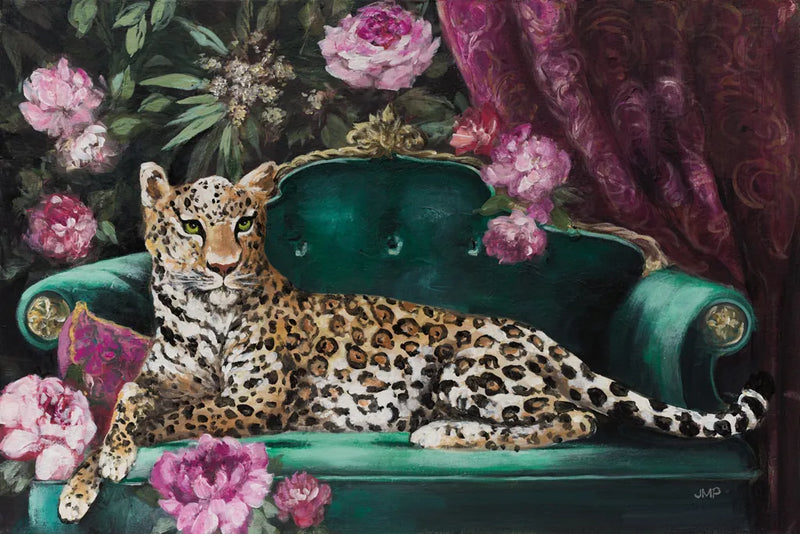 Pampered Pet by Julia Purinton. SKU 102434i. Archival Giclee Fine art print for wall decor.