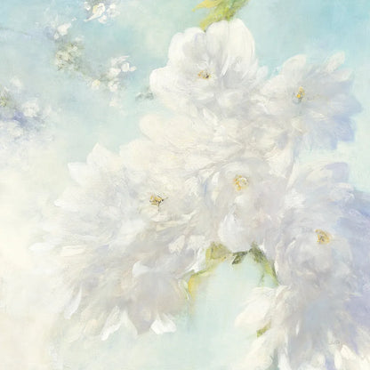 Pear Blossoms Bright by Julia Purinton. SKU 34176a. Archival Giclee Fine art print for wall decor.