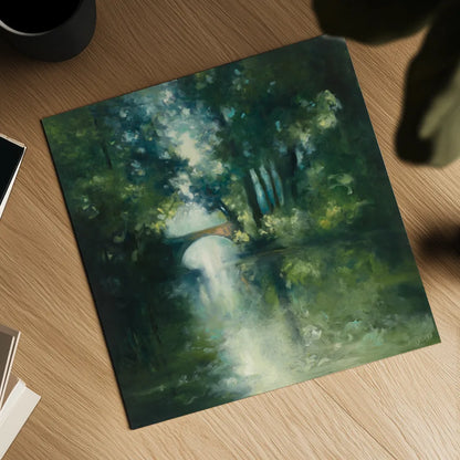 Peek a Boo by Julia Purinton. Shown as a detailed flat fine art print, highlighting archival giclee quality. Available as an archival giclee rolled canvas, fine art paper, or poster print. SKU 5405a.