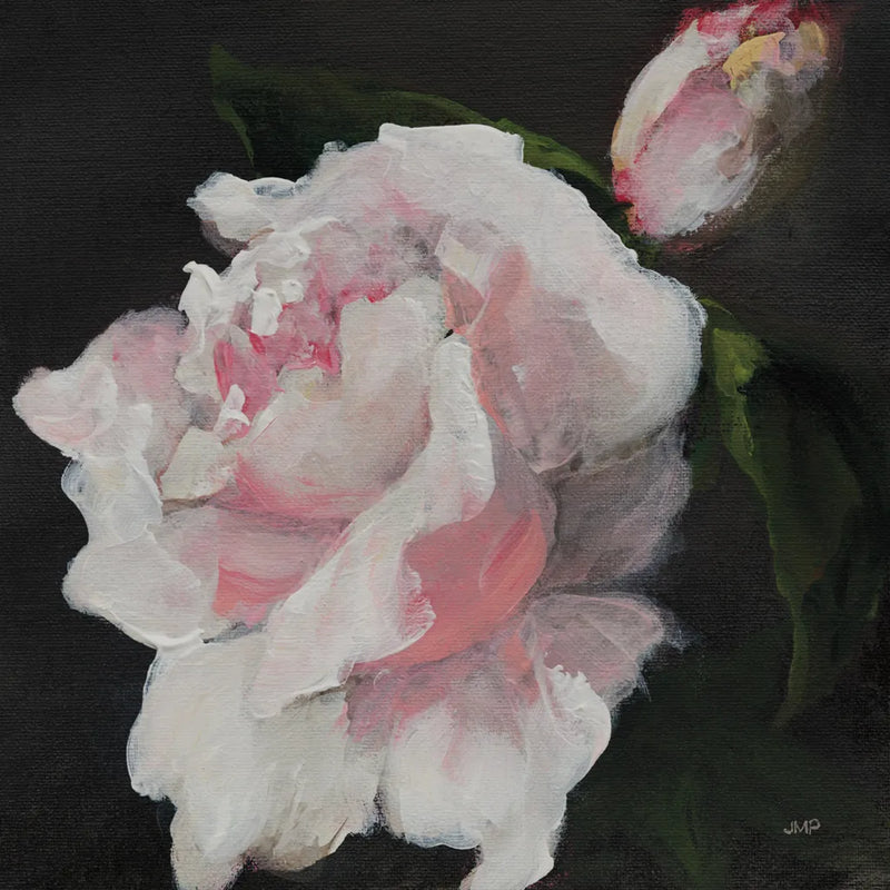 Pink Petals by Julia Purinton. SKU 103374a. Archival Giclee Fine art print for wall decor.