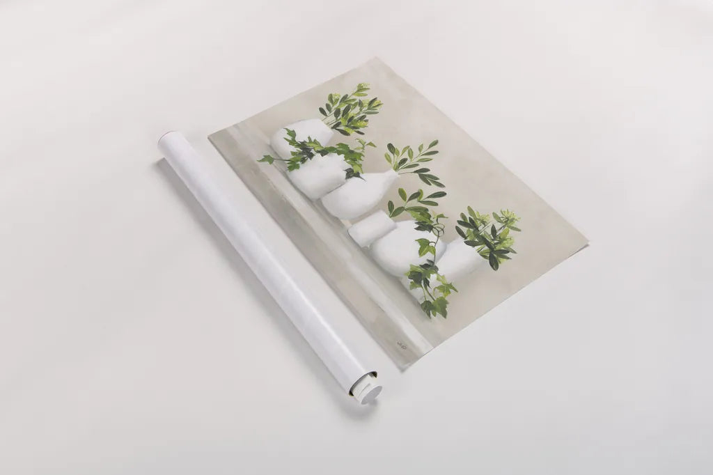 Plant Life IV by Julia Purinton. shown as a rolled paper print. Available as archival giclee rolled canvas, fine art paper, or poster print. SKU 76834i.